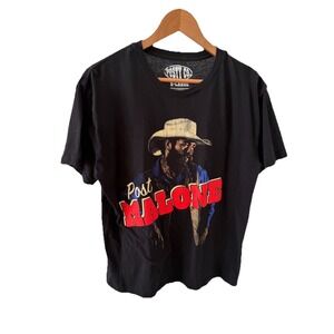 Post Malone Posty Co T Shirt Adult Sz XL  Black Short Sleeve Nashville